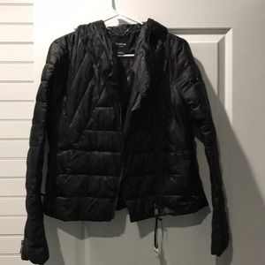 Womens Bebe puff jacket